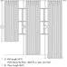 MIULEE Olive Green Pinch Pleated 100% Blackout Linen Curtains 40x84 Inches