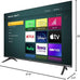 Hisense 43-Inch Class H4 Series LED Roku Smart TV with Google Assistant and Alexa Compatibility (43H4G, 2021 Model)