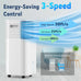 Windowless Air Conditioner Portable, 1800CFM Cooling 600Sq.Ft