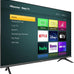 Hisense 43-Inch Class H4 Series LED Roku Smart TV with Google Assistant and Alexa Compatibility (43H4G, 2021 Model)