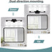 Black Bathroom Light Fixtures Vanity Lighting Over Mirror