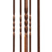 Fire Beauty 5 Pcs Wrought Iron Fireplace Tool Set Indoor Outdoor Fire Pit