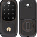 Yale Assure Lock Touchscreen Deadbolt with Z-Wave, Black Suede