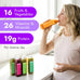 Raw Generation Skinny Juice Cleanse, 3-Day, 18 Cold-Pressed Juice Bottles