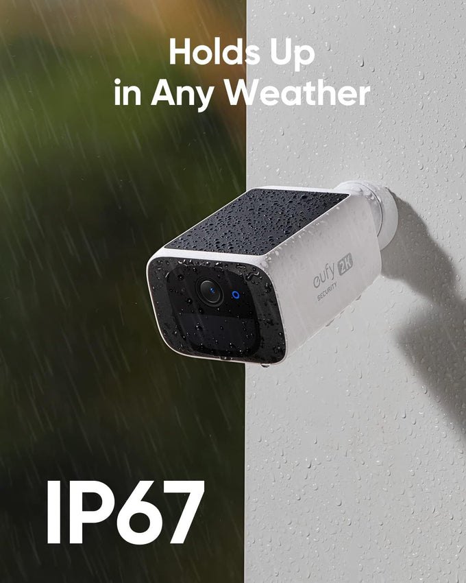 eufy Security SoloCam S220, Solar Security Camera, Wireless Camera Outdoor