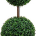 Nearly Natural 36 in Artificial Triple Ball Boxwood Topiary Tree with Pot