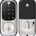 Yale Assure Lock Touchscreen Deadbolt with Z-Wave, Black Suede