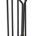VEVOR Fireplace Tool Set, 5 PCS Fire Tool Set and Holder with Five-Prong Stand, Tongs, Ash Shovel, Brush, Fire Place Poker, Wrought Iron Fireplace Accessories for Indoor/Outdoor, Black & Brass