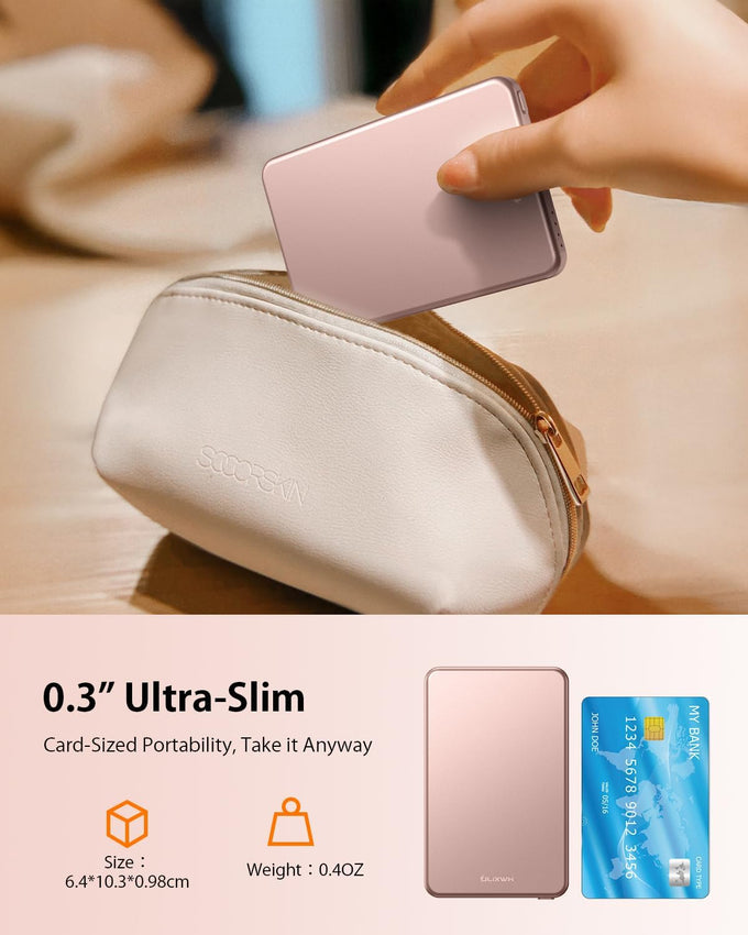 ULiXWH [0.3" Ultra Slim] [Alloy-Made] for Magsafe Portable Charger iPhone