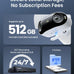 REOLINK PoE Security Camera Elite Pro Floodlight PoE, 16MP Dual Lens, 180°