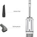 Shark Navigator Lift-Away Vacuum, HEPA, Pet Hair, White/Silver, NV356E