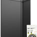 EKO Mirage-T 50 Liter / 13.2 Gallon Touchless Rectangular Motion Sensor Trash Can or Recycling Bin, Brushed Stainless Steel Finish