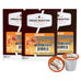Fresh Roasted Coffee, Organic Water-Processed Half-caf Variety Pack K-Cup Pods for Keurig Brewers, Medium Roast, USDA Organic, Kosher, 96 Count Loose Pack