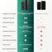DESLOC Fingerprint WiFi Smart Lock, K120 Keypad Deadbolt Up to 16 Months