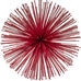 Modern Day Accents 5250 Erizo Spiked Large Red Sphere, 10" D