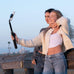 KraftGeek Magnetic Phone Tripod for iPhone, Dual-Sided Mount for MagSafe