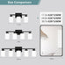 Black Bathroom Light Fixtures Vanity Lighting Over Mirror