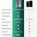 DESLOC Fingerprint WiFi Smart Lock, K120 Keypad Deadbolt Up to 16 Months