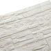 3D Wall Panels Peel and Stick Foam Brick Wallpaper, White, 12Pcs