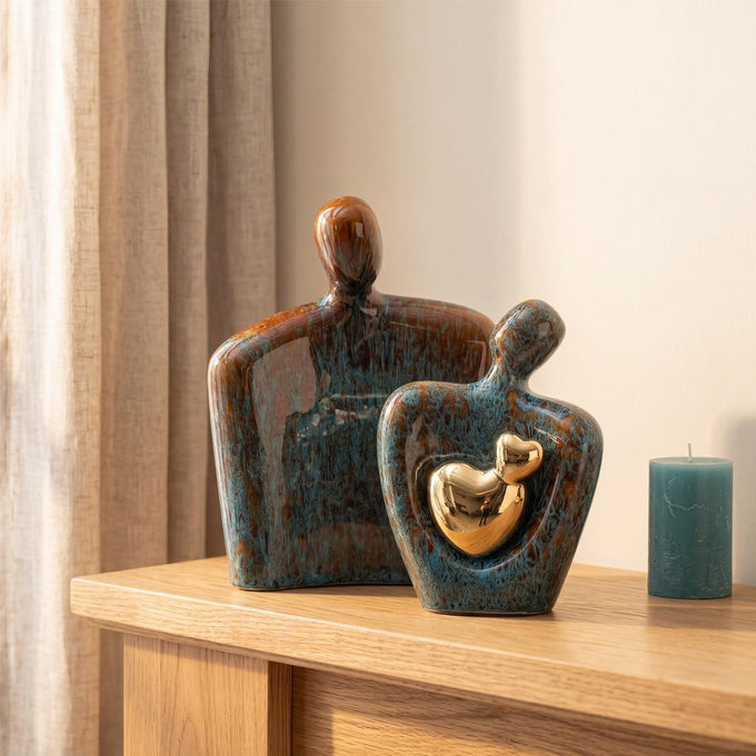 Large Size Meditation Statues. Modern Art Statue for Bookshelf