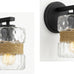 Kira Home Sage 10" Farmhouse Industrial Wall Sconce for Bathroom Vanity