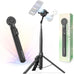 KraftGeek Magnetic Phone Tripod for iPhone, Dual-Sided Mount for MagSafe