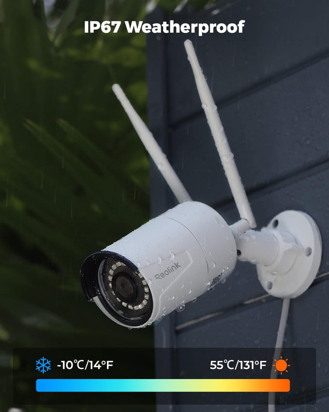 REOLINK 5MP WiFi Outdoor Camera RLC-510WA, Wireless Home Security Cameras
