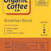 The Organic Coffee Co. Compostable Coffee Pods - Breakfast Blend (80 Ct) K Cup Compatible including Keurig 2.0, Medium Roast, USDA Organic