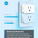 Tapo Smart Plug Mini 15A, Smart Wi-Fi Plug, P105(4-Pack)