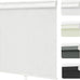 Changshade Blackout Roller Shades Cordless for Windows,100% Room Darkening Window Blinds for Bedroom,Thermal Insulated UV Protection,Easy Install Pull Down Shades for Home,35.5" w x 72" h,White