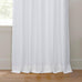 HPD Half Price Drapes Cotton True Blackout Curtains 108 inches Long Solid Thermal Insulated Window Treatment Curtain 50 X 108 (1 Panel), PRCT-BO09B-108, Whisper White