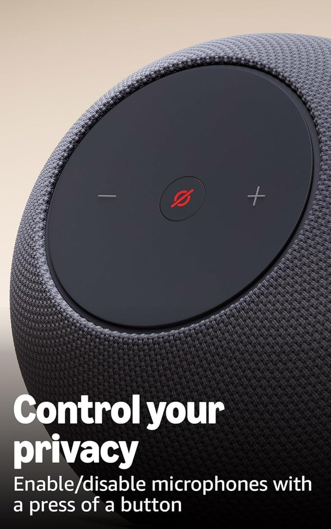 Amazon Echo Studio (newest model), Immersive spatial audio and Dolby Atmos, Designed for Alexa+, Glacier White