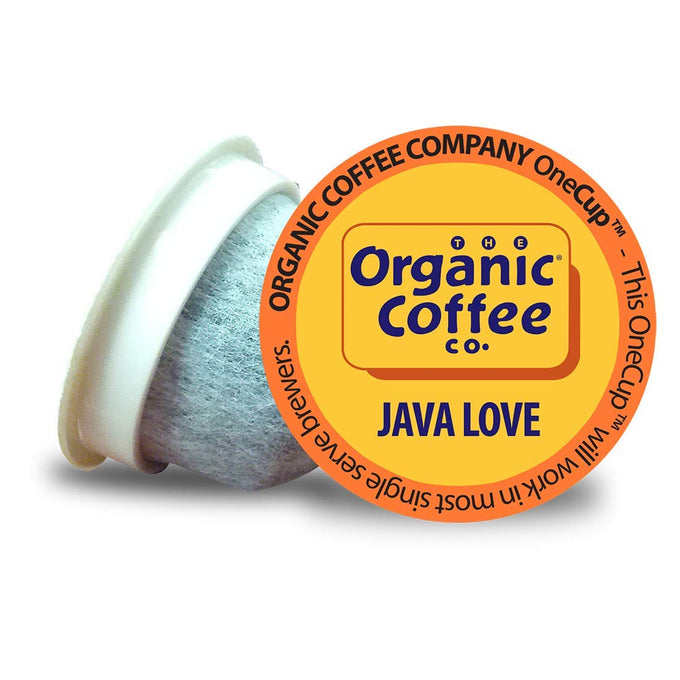 The Organic Coffee Co. Compostable Coffee Pods - Breakfast Blend (80 Ct) K Cup Compatible including Keurig 2.0, Medium Roast, USDA Organic