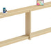 FAVOOSTY 39.4" Sofa Table Behind Couch, Narrow Console Table, Rustic Brown