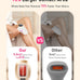 LYSMOSKI Laser Hair Removal for Women and Men, At-Home Use IPL Hair Removal Device with 5.2 cm² Treatment Window, Nearly Painless, Visible Results in 2 Weeks, Full Body Treatment in 8 Minutes, White