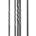 Fire Beauty 5 Pcs Wrought Iron Fireplace Tool Set Indoor Outdoor Fire Pit