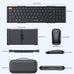 ProtoArc Foldable Keyboard and Mouse, Small Folding Bluetooth Keyboard Mouse Combo for Travel, Pocket-Size Portable Keyboard for iPad, iPhone, Smartphone, Tablet Laptop