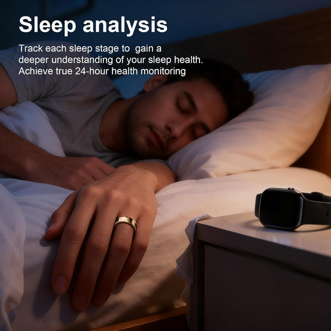 PAXAM Smart Ring for Women & Men Health & Fitness Tracker