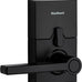 Kwikset 917HFL-514S Smartcode Keypad Electronic with Halifax Lever SmartKey with 6AL Latch and RCS Strike Matte Black Finish