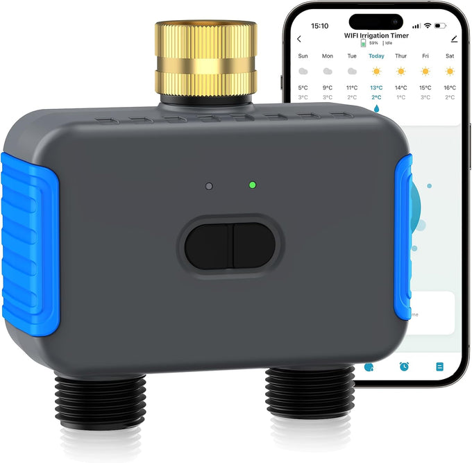 WiFi Sprinkler Timer, Smart Bluetooth Hose Timers