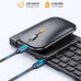 ProtoArc Foldable Keyboard and Mouse, Small Folding Bluetooth Keyboard Mouse Combo for Travel, Pocket-Size Portable Keyboard for iPad, iPhone, Smartphone, Tablet Laptop