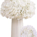 80 PCS White Hydrangea Artificial Flowers, Ivory Silk Full Flowers Heads with Stems for Wedding Centerpieces, Home, Garden, Baby Shower, Party Decoration
