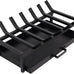 Fireplace Grate with Ash Pan & Log Holder, 20 inch
