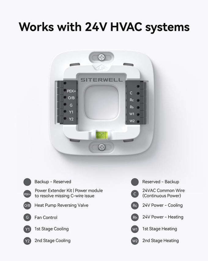 SITERWELL Smart Thermostat Programmable Home WiFi Thermostat