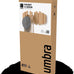 Umbra Picket Coat Rack, Wall Mount 5 Flip-Down Coat Hooks, Natural