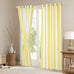Feelyou Yellow White Striped Blackout Curtains Striped Darkening Drapes for Bedroom Living Room Decor Basic Simple Thermal Insulated Shades Geometric Window Treatments, 2 Panels 52 x 90 Inch