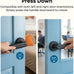 eufy Security Smart Lock FamiLock C32, Fingerprint Keyless Lock with Handle