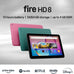 Amazon Fire HD 8 tablet (newest model), 8” HD Display, 4GB memory, 64GB, responsive and vibrant, designed for portable entertainment, Black