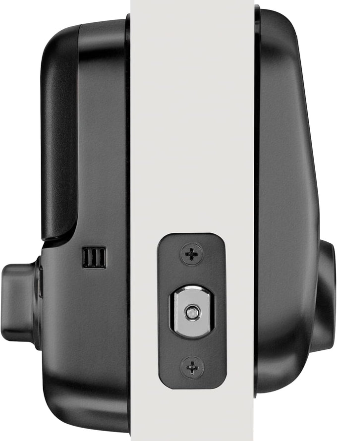 Yale Assure Lock Touchscreen Deadbolt with Z-Wave, Black Suede