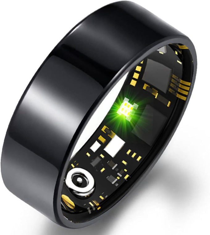 Smart Ring | Blood Pressure, HR, SpO2 & Sleep Tracker | No Sub